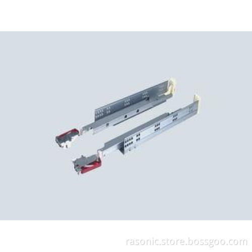 Furniture Telescopic Metal drawer slides for keyboard / dre